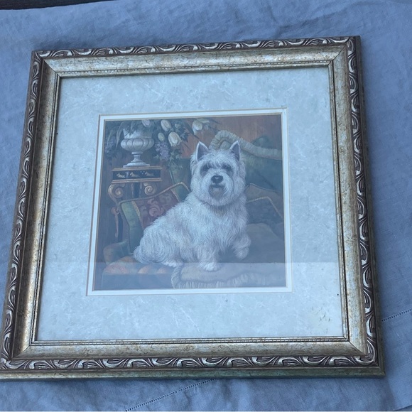 Other - West Highland Terrier Dog Print in Nice Frame